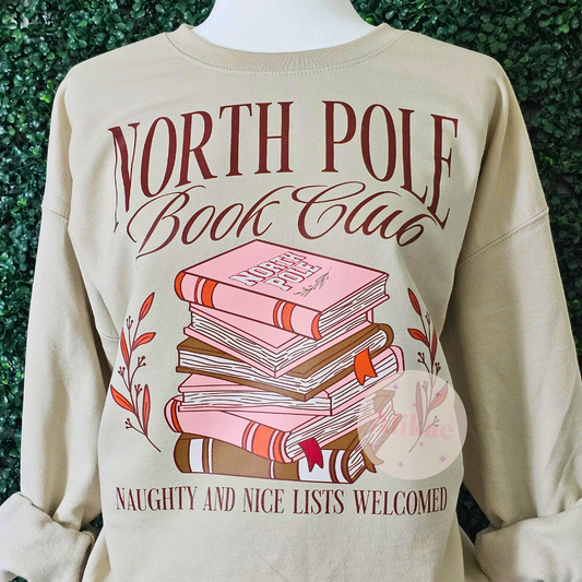 North Pole Book Club Sweatshirt
